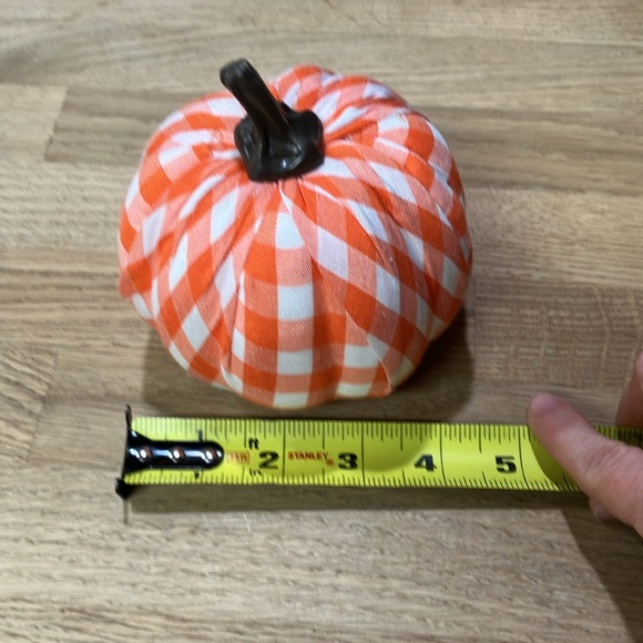 2 set fall a orange and black&white pumpkins buffalo chic style - Picture 4 of 9